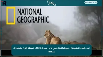 تردد قناة ناشيونال جيوغرافيك على نايل سات 2025: ضبطه الآن بخطوات سهلة!